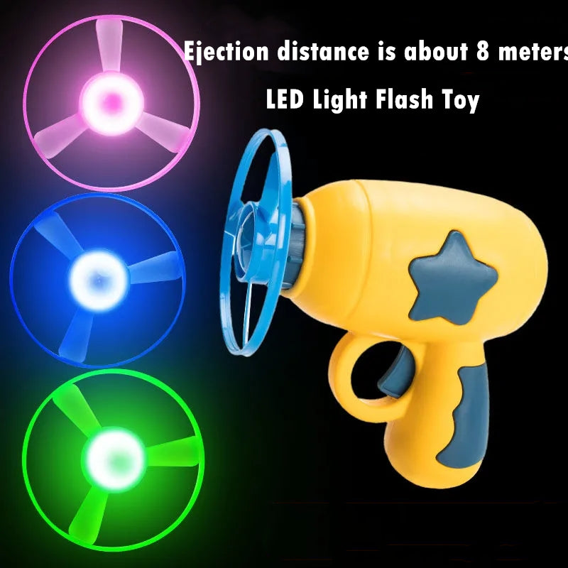 CJ LED light pet toy featuring a luminous bamboo dragonfly design for dogs and cats, ideal for play and training.