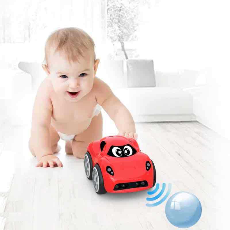 Colorful CJ smart children's toy with interactive buttons and lights, designed for educational play and entertainment.
