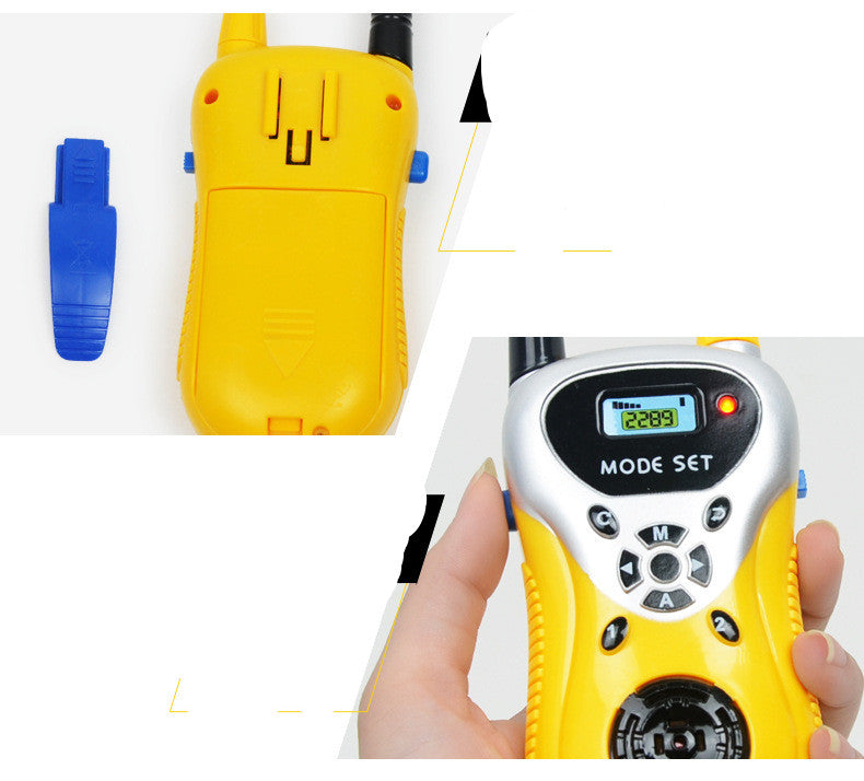 CJ children's mini walkie-talkie toys, wireless smart phone sets for parent-child outdoor interactive play, outdoor communication devices