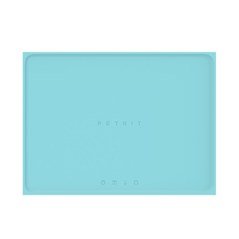 CJ pet silicone anti-spill placemat for cats and dogs, non-slip, waterproof, moisture-proof, bite-resistant, easy to clean pet mat