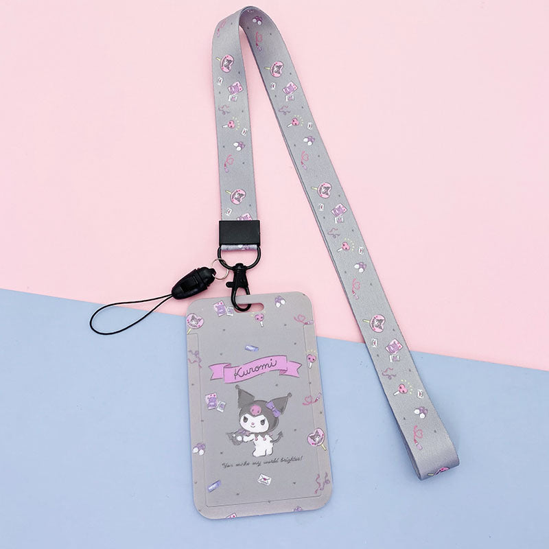 Cartoon girl student meal card set from CJ featuring colorful illustrated cards for school lunches and meal tracking.