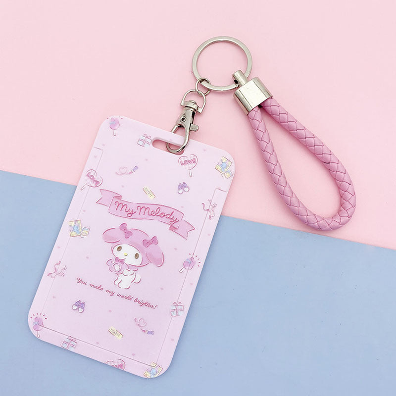 Cartoon girl student meal card set from CJ featuring colorful, playful card pack with fun girl illustrations for student meals.