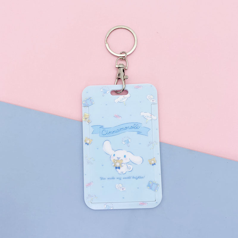 Cartoon girl student meal card set from CJ featuring colorful, playful card pack with cartoon girl illustrations for school meals