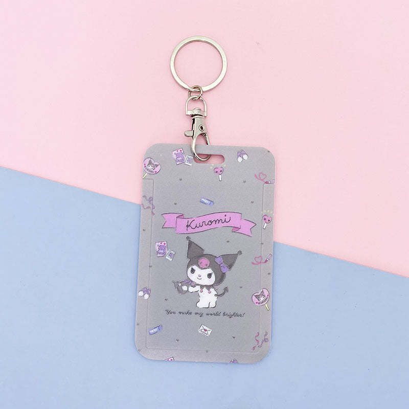 Cartoon girl student meal card set from CJ featuring colorful, playful card pack for school lunch access.