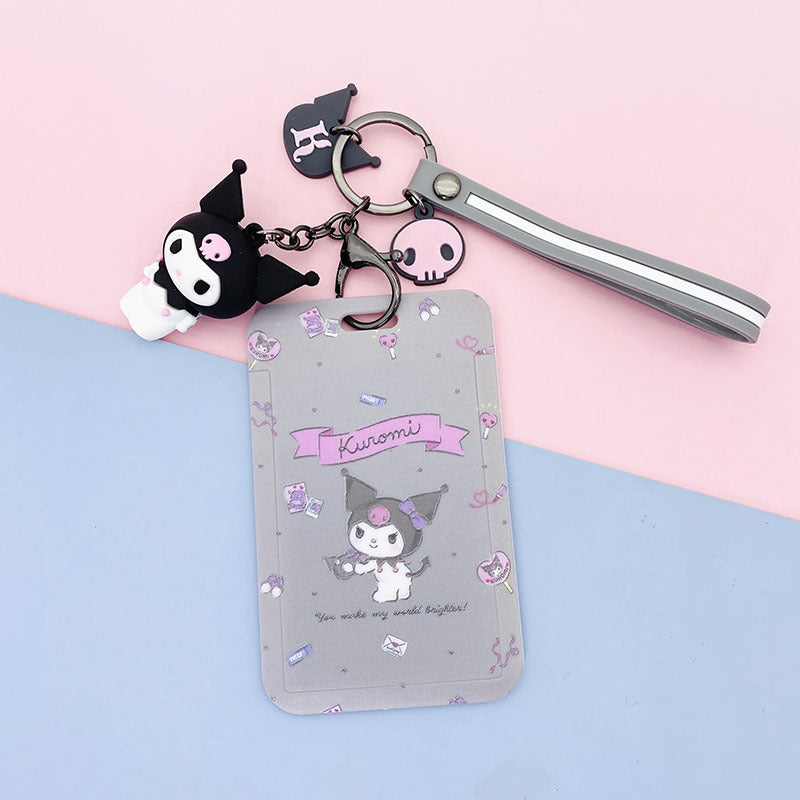 Cartoon girl student meal card set by CJ, featuring colorful, playful illustrations on a pack of educational meal cards.