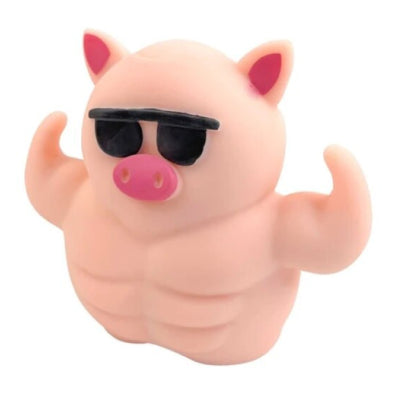 CJ Release Pig Squeezing Toy, a soft decompression stress-relief pig plush toy with a squeezable design.
