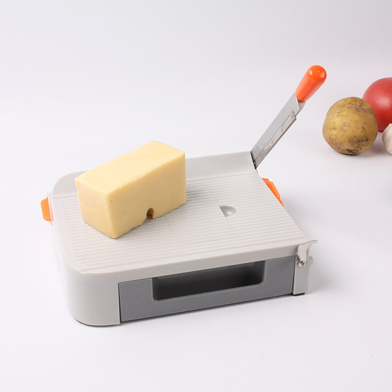 CJ multi-function vegetable cutter for kitchenware, featuring stainless steel blades and a compact design for easy food prep.