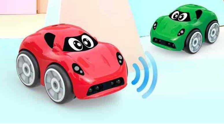 Colorful CJ smart children's toy with interactive buttons and playful design, suitable for kids' learning and entertainment.