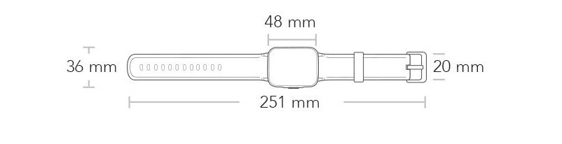 Close-up of CJ waterproof smart bracelet showing its sleek design and adjustable strap.