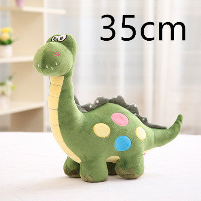 Children's Cartoon Dinosaur Plush Toy by CJ, soft and colorful plush doll designed for kids' play and cuddling.