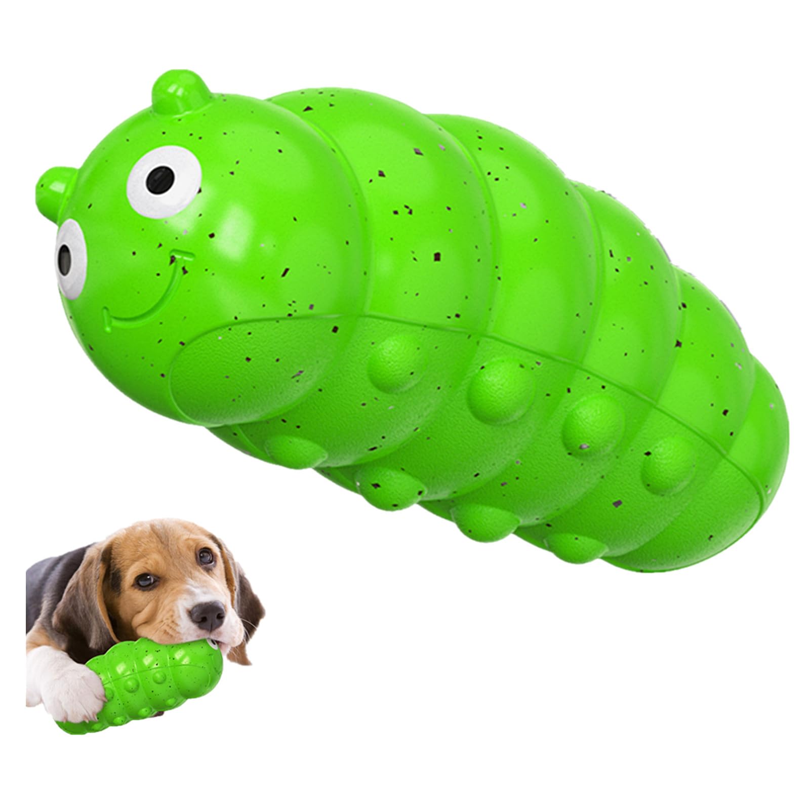 CJ indestructible squeaky dog chew toy for aggressive chewers, made of durable food-grade material, suitable for medium-sized dogs