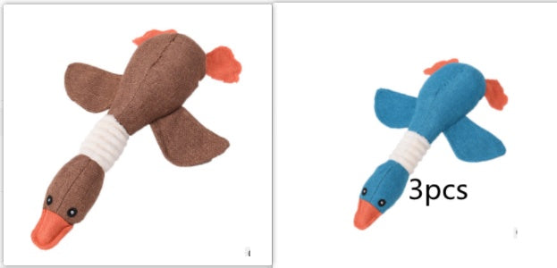 CJ Dayan sounding dog plush toy with pet puzzle design and sound features, perfect for engaging pets during playtime.