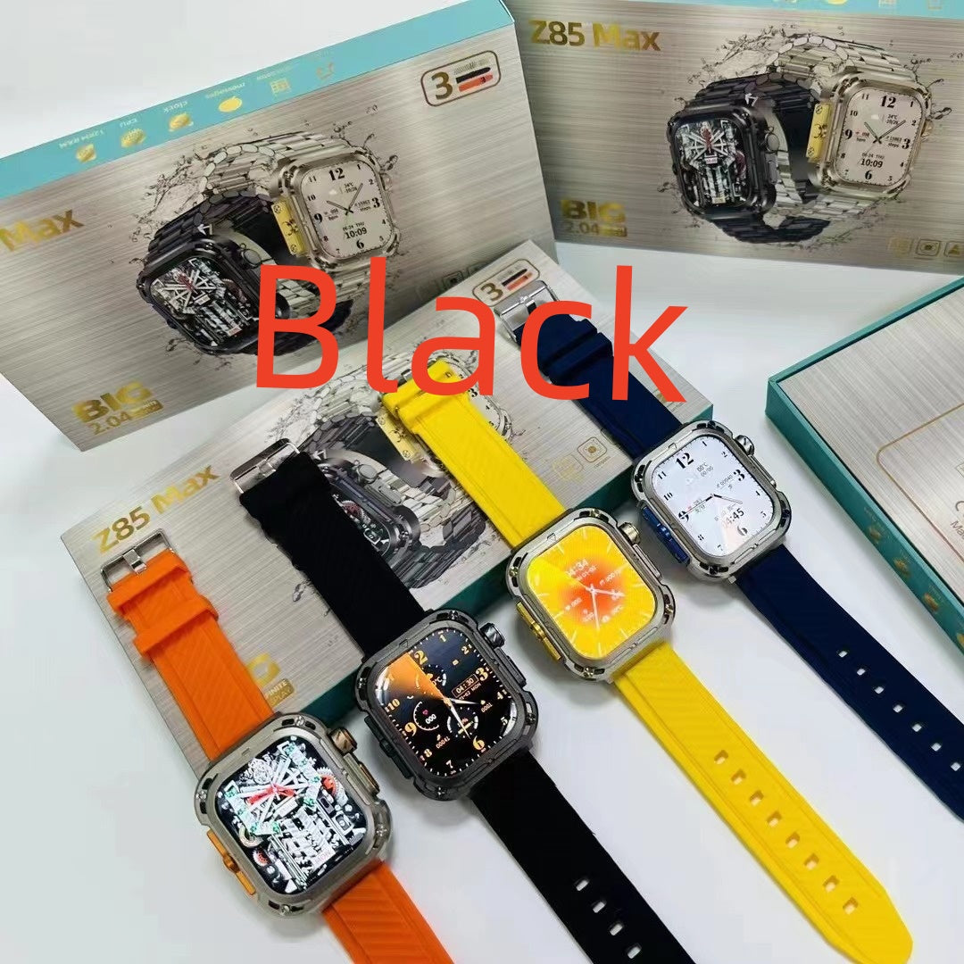 CJ Bluetooth Calling Smart Watch with a sleek display and built-in microphone for hands-free calls.