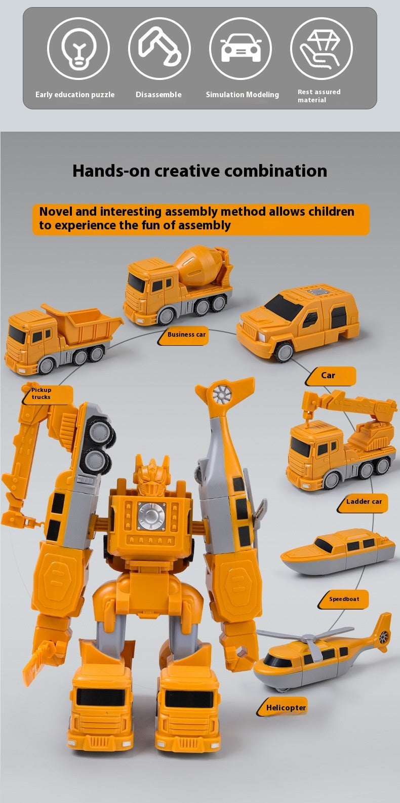 Colorful magnetic building blocks by CJ, designed for children’s educational and deformable construction play.