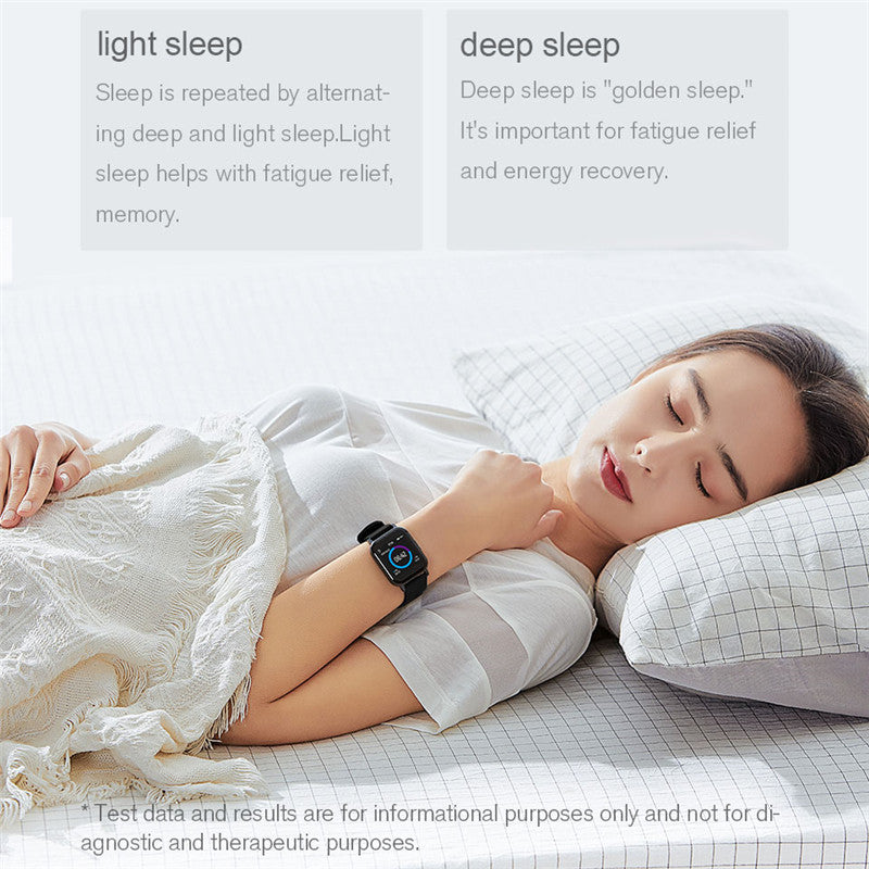 CJ waterproof smart bracelet with sleek design and digital display, suitable for fitness tracking and daily wear.