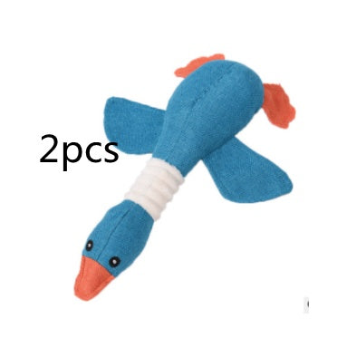 CJ Dayan sounding plush dog toy with pet puzzle design, soft plush material, and sound features for interactive pet play.