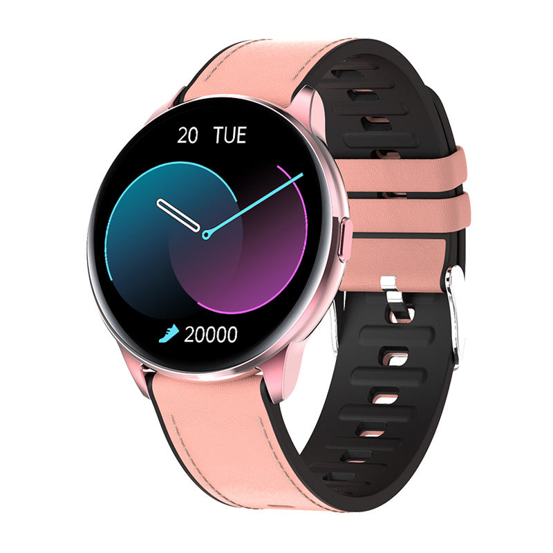 CJ Y90 Smart Watch with GPS, blood pressure monitor, fitness tracking, touchscreen display, and health monitoring features.