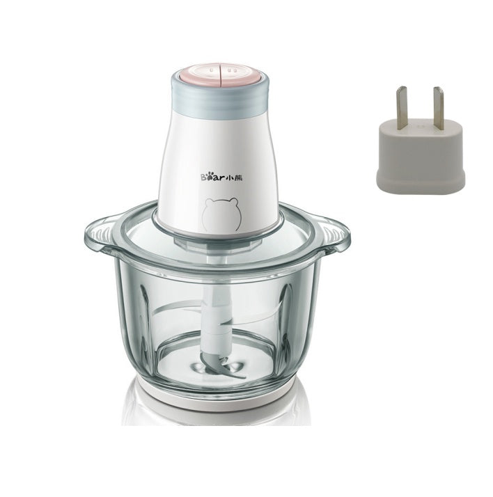 CJ household electric multi-function vegetable chopper and blender, compact kitchen appliance for chopping and blending vegetables.