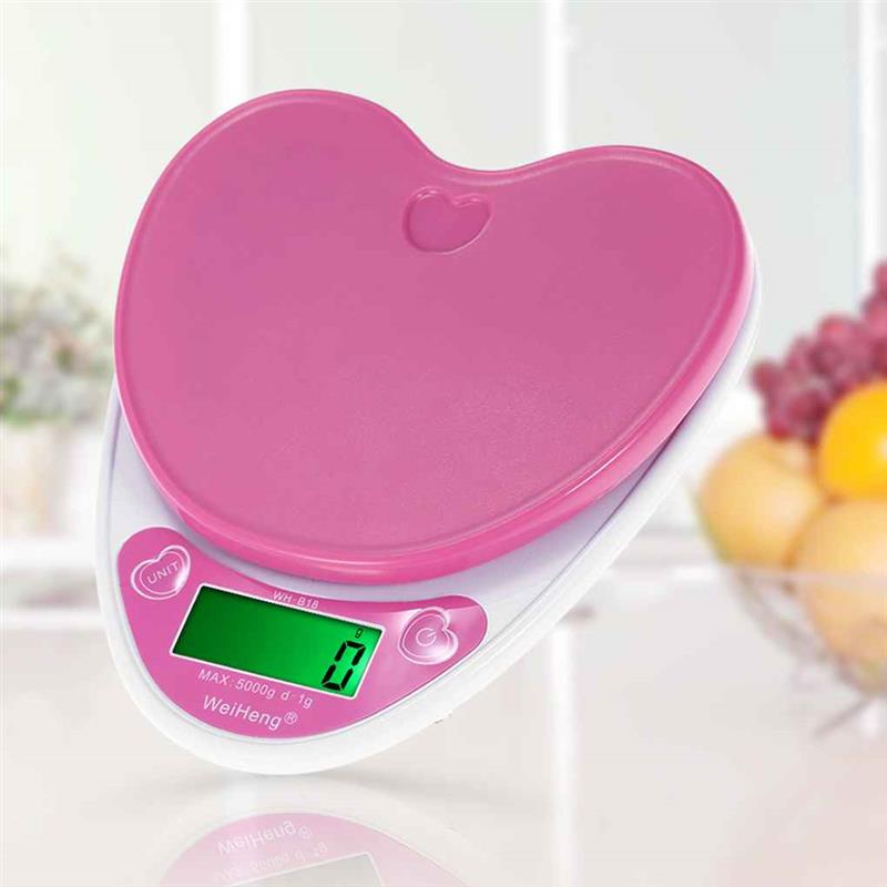 CJ Precision Mini Kitchen Scale for baking, showing digital display and compact design on a countertop.