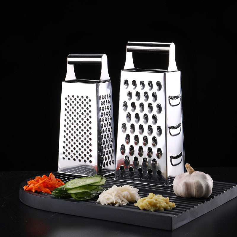 CJ household multi-functional vegetable and fruit chopper with stainless steel blades and ergonomic handle for easy food prep.