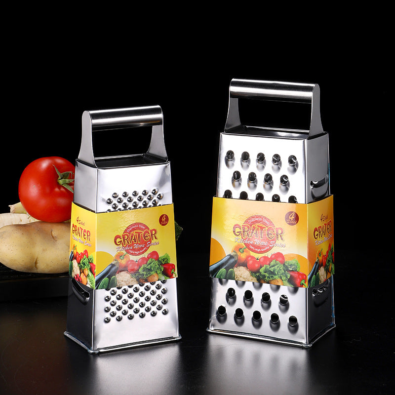 CJ household multi-functional vegetable and fruit chopper with stainless steel blades and ergonomic handle for easy slicing and chopping.
