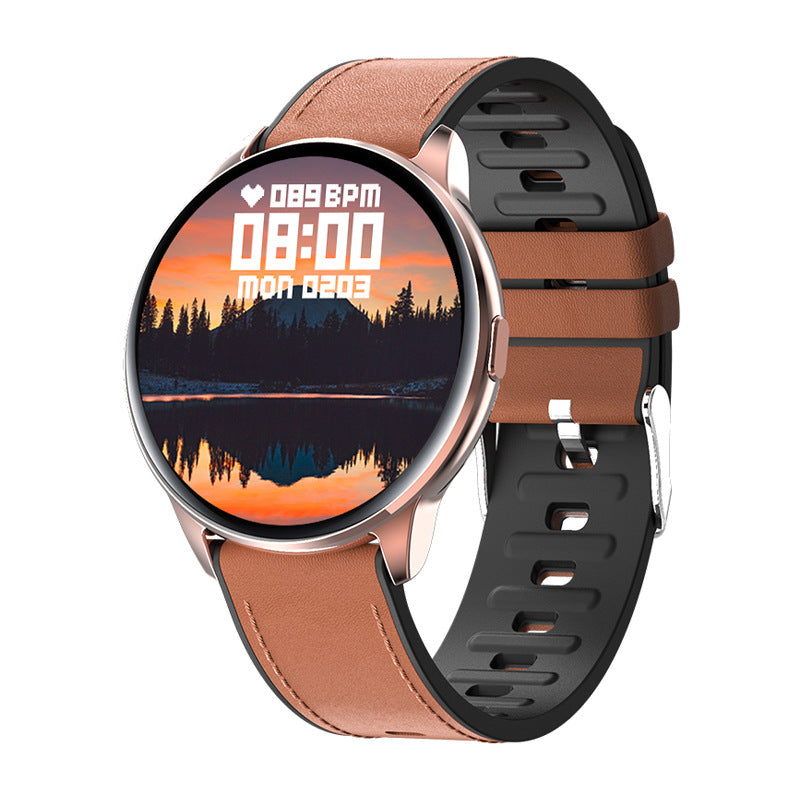 CJ Y90 Smart Watch with GPS and blood pressure monitoring, featuring a sleek fitness-focused design and health tracking features.