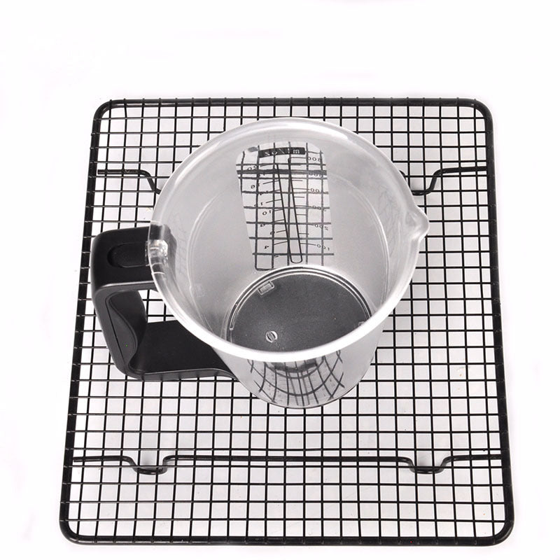 CJ multifunctional kitchen electronic measuring cup with digital scale for precise meal and ingredient measurements.