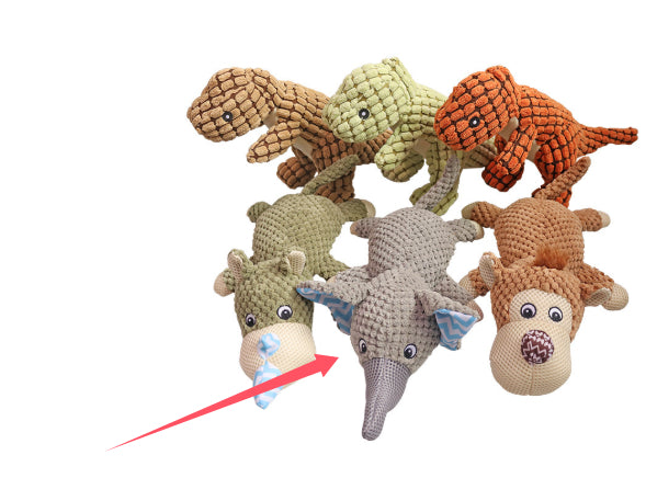 CJ Dayan sounding dog toy, plush pet puzzle toy with sound features, designed for dogs to engage and entertain.